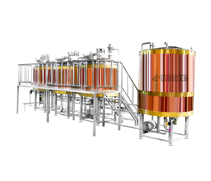 1000L紫銅啤酒設備